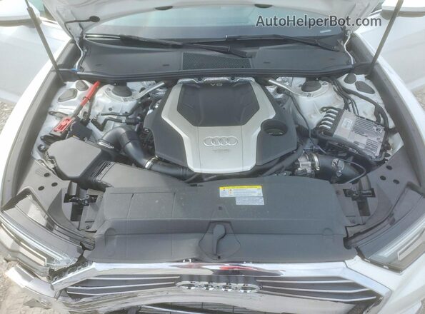 WAUL2AF25KN037392 2019 AUDI A6 White Սալոնի հետևի տեսք