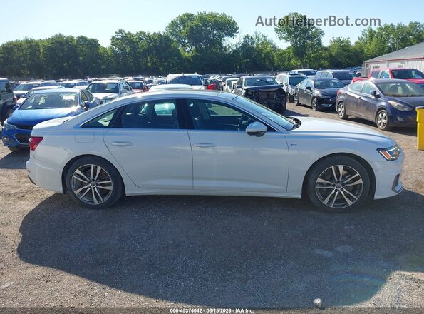 WAUL2AF25KN053656 2019 AUDI A6 White Вид задньої частини салону