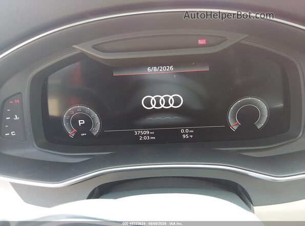 WAUL2AF25KN093171 2019 AUDI A6 Red Вид задніх сидінь