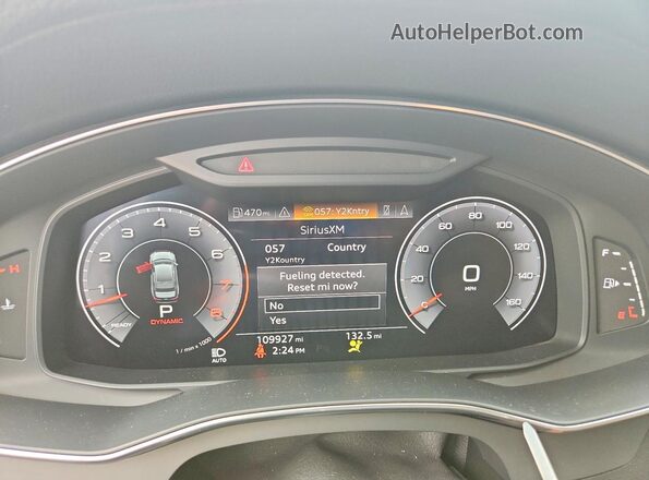 WAUL2AF26KN031357 2019 AUDI A6 White 