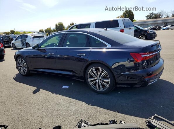WAUL2AF26KN057702 2019 AUDI A6 Black Rear left