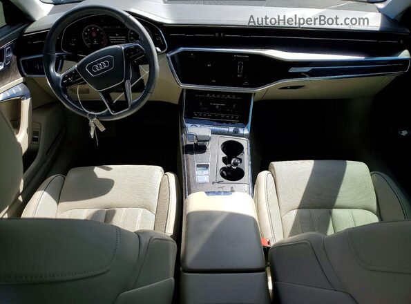 WAUL2AF26KN057702 2019 AUDI A6 Black Dashboard view