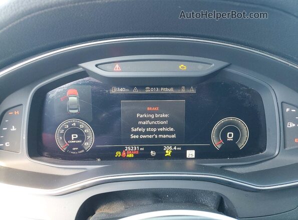 WAUL2AF26LN059564 2020 AUDI A6 Синий 