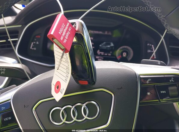 WAUL2AF26MN104648 2021 AUDI A6 Black წინა პანელის ხედი