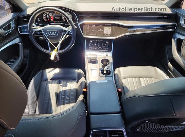 WAUL2AF28MN042346 2021 AUDI A6 Silver 