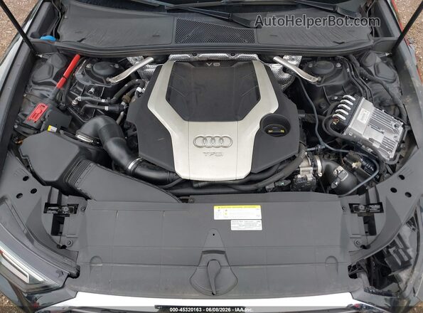 WAUL2AF2XKN039736 2019 AUDI A6 Black Вид ззаду