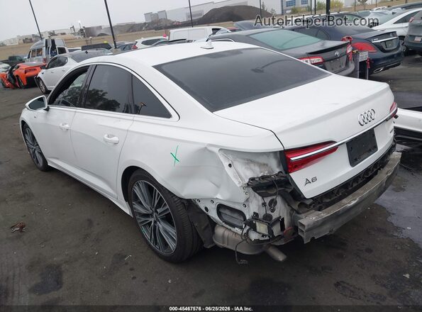 WAUL2AF2XKN095207 2019 AUDI A6 White უკანა მარცხენა