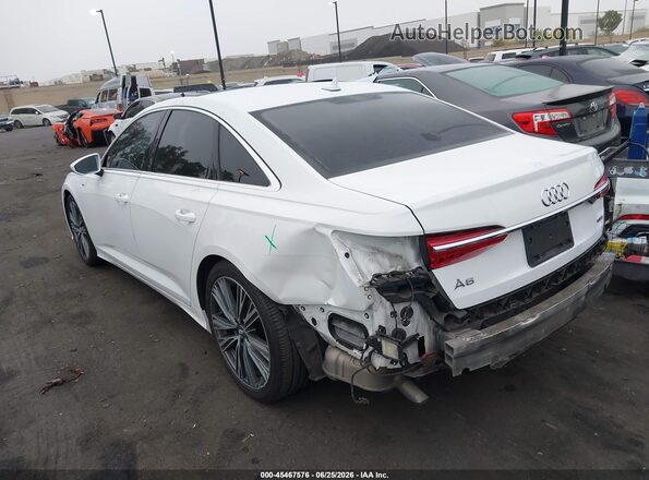 WAUL2AF2XKN095207 2019 AUDI A6 White წინა ხედი