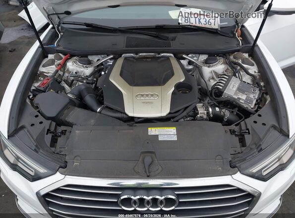 WAUL2AF2XKN095207 2019 AUDI A6 White უკანა ხედი
