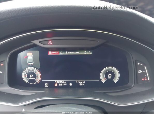 WAUL2AF2XKN095207 2019 AUDI A6 White უკანა სავარძლების ხედი