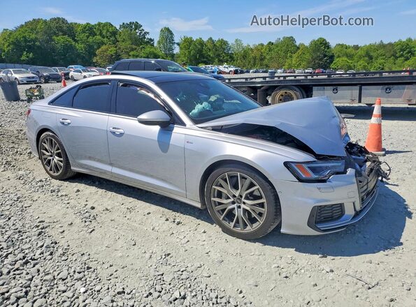 WAUL2BF20NN063506 2022 AUDI A6 Silver Delantero derecho