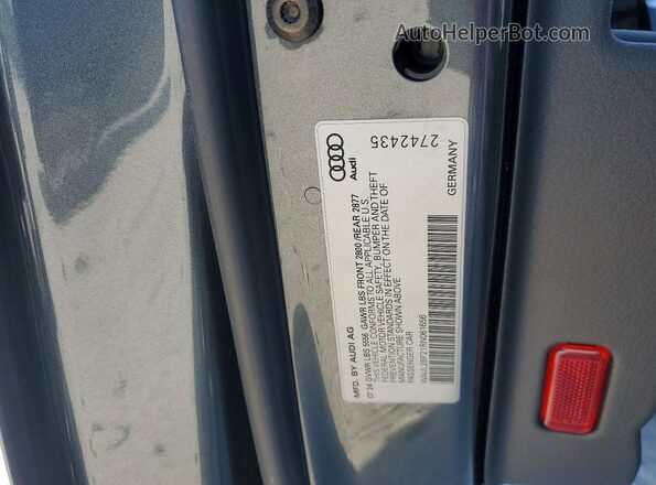 WAUL2BF21RN061656 2024 AUDI A6 Gray Вид наклейки з VIN-кодом