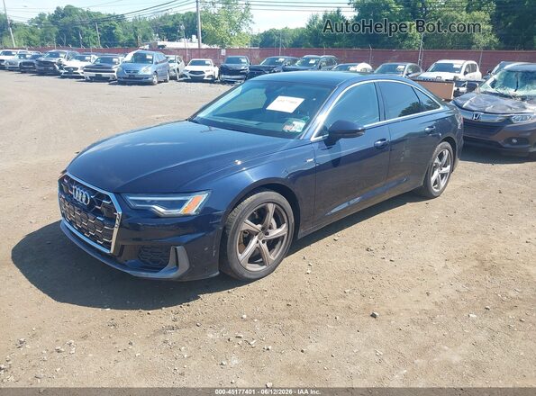 WAUL2BF23RN000843 2024 AUDI A6 Blue Przód lewy
