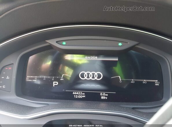 WAUL2BF2XRN054690 2024 AUDI A6 Silver Вид задніх сидінь