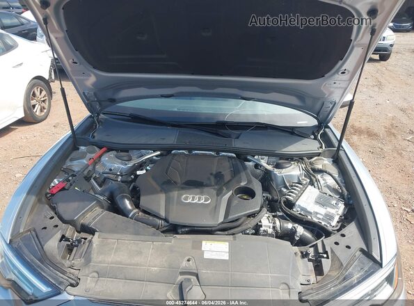 WAUL2BF2XRN054690 2024 AUDI A6 Silver Вид ззаду