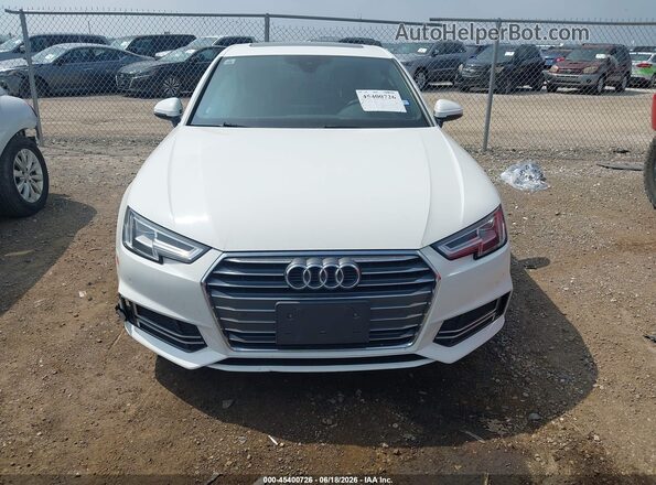 WAULMAF44JA077917 2018 AUDI OTHER Белый Вид щитка приборов