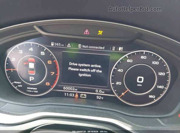 WAULMAF44JA077917 2018 AUDI OTHER Белый Вид задних сидений