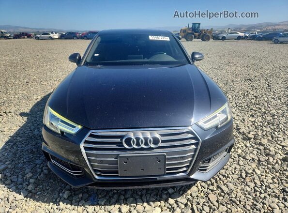 WAULNAF41HN042137 2017 AUDI A4 Угольный Вид спереди
