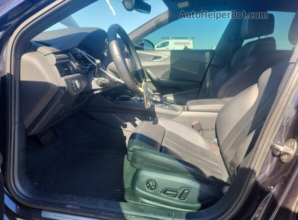 WAULNAF41HN042137 2017 AUDI A4 Угольный Вид салона спереди