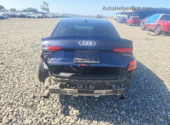 WAULNAF41HN042137 2017 AUDI A4 Угольный Вид сзади