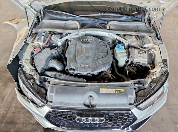 WAULNAF47HN015864 2017 AUDI A4 Gray Սալոնի հետևի տեսք