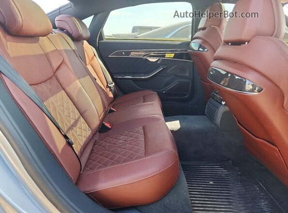 WAULSAF82RN008849 2024 AUDI S8 Silver Rear seats view