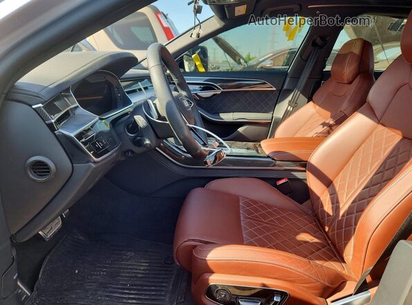 WAULSAF82RN008849 2024 AUDI S8 Silver Front interior view