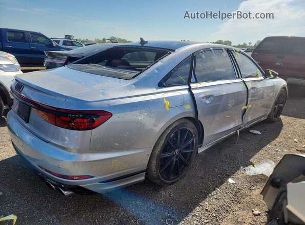 WAULSAF82RN008849 2024 AUDI S8 Silver Rear right