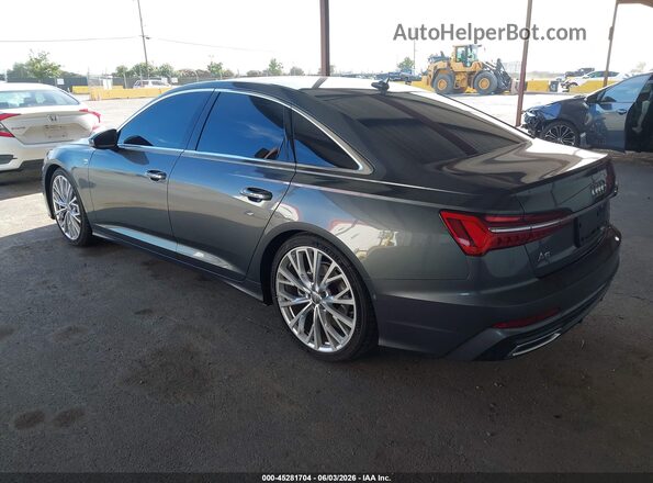 WAUM2AF20KN088318 2019 AUDI A6 Gray Задня ліва чверть
