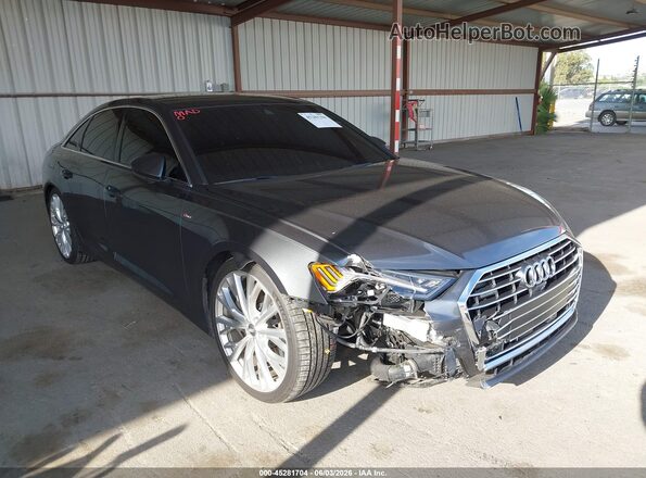 WAUM2AF20KN088318 2019 AUDI A6 Gray Вид спереду