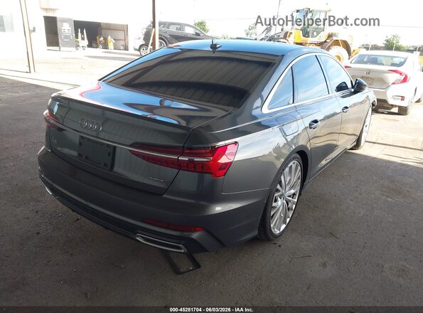 WAUM2AF20KN088318 2019 AUDI A6 Gray Задня права чверть