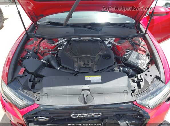 WAUM2AF20LN088420 2020 AUDI A6 Red უკანა ხედი