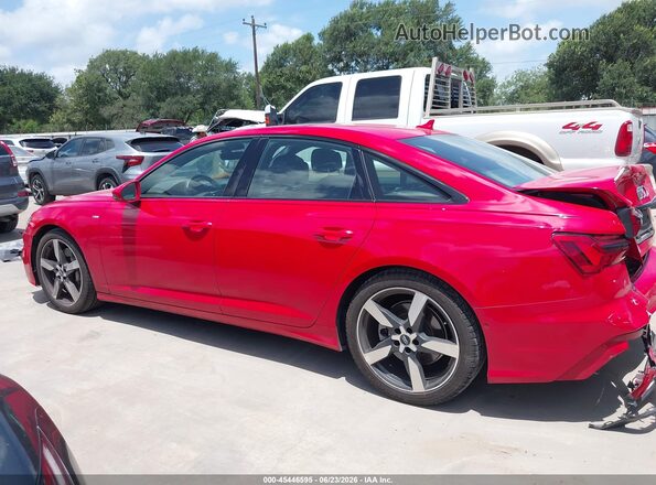 WAUM2AF20LN088420 2020 AUDI A6 Red სალონის 360-გრადუსიანი ხედი