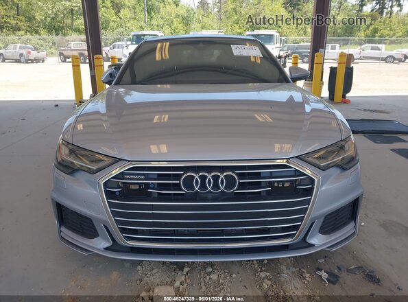 WAUM2AF24KN071179 2019 AUDI A6 Silver Սալոնի հետևի տեսք