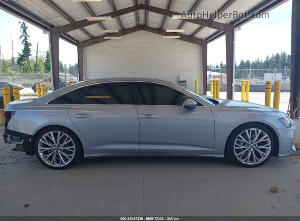 WAUM2AF24KN071179 2019 AUDI A6 Silver Սալոնի 360 աստիճան տեսք