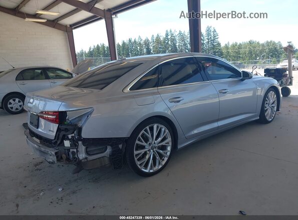 WAUM2AF24KN071179 2019 AUDI A6 Silver Հետևի աջ