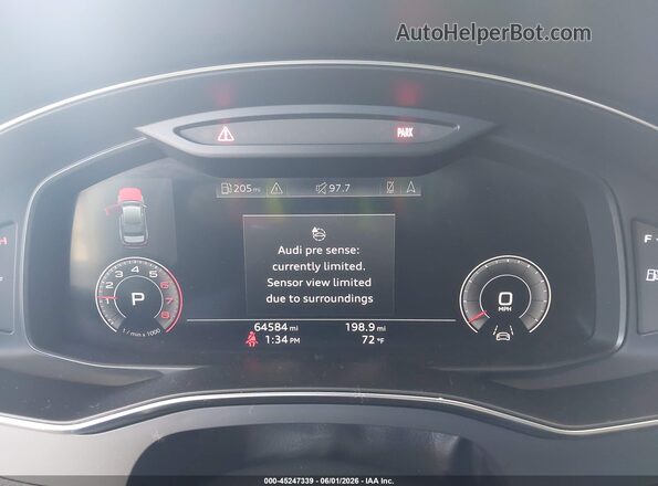 WAUM2AF24KN071179 2019 AUDI A6 Silver Հետևի նստատեղերի տեսք
