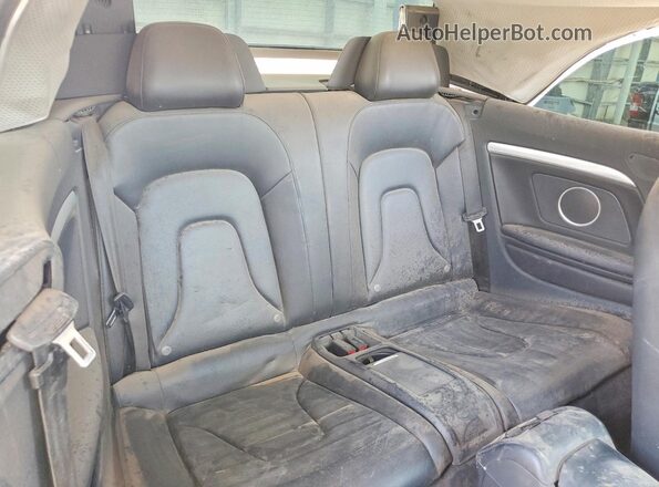 WAUM2AFH5GN002626 2016 AUDI A5 Black Հետևի նստատեղերի տեսք