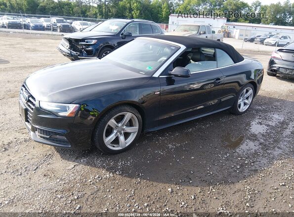 WAUM2AFH6GN001646 2016 AUDI A5 Черный Передняя левая четверть