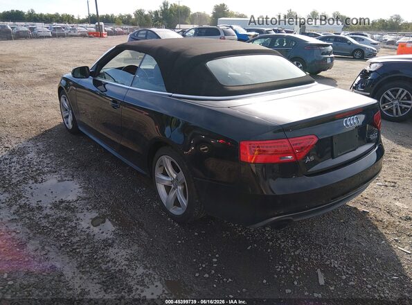 WAUM2AFH6GN001646 2016 AUDI A5 Черный Задняя левая четверть