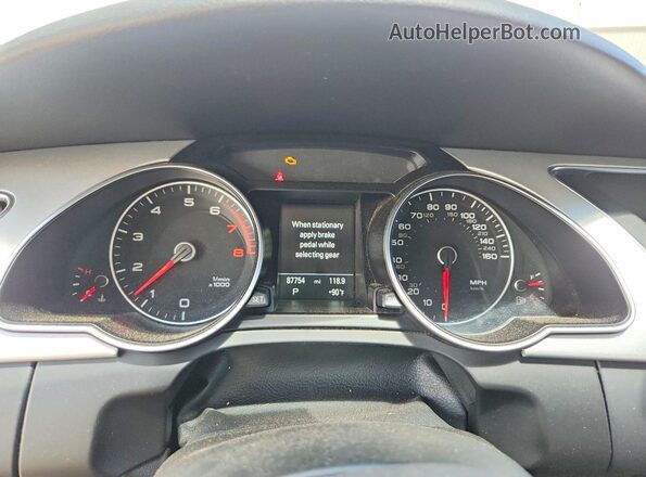 WAUM2AFR1GA034439 2016 AUDI A5 Silver Instrument cluster view