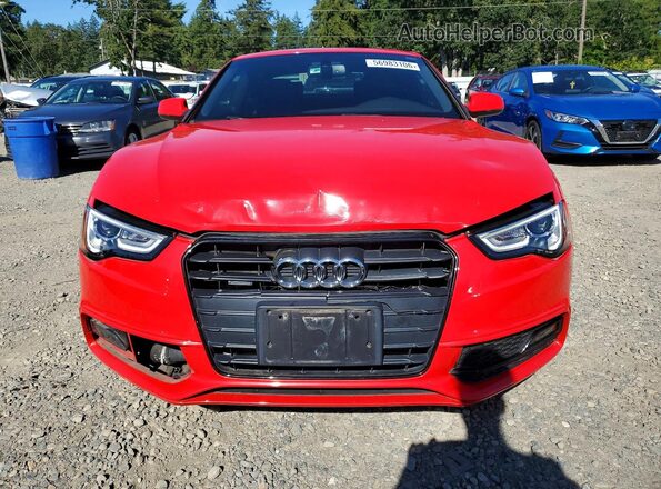 WAUM2AFR4GA007140 2016 AUDI A5 Красный 