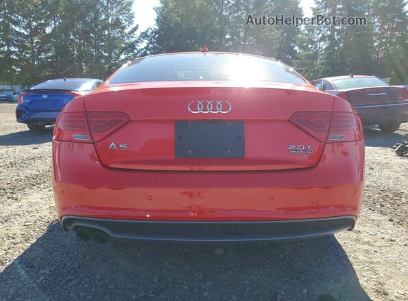 WAUM2AFR4GA007140 2016 AUDI A5 Красный 