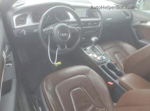 WAUM2AFR4GA018218 2016 AUDI A5 White Widok deski rozdzielczej