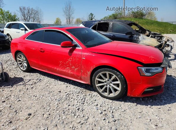 WAUM2AFR6GA027857 2016 AUDI A5 Red Передня права чверть