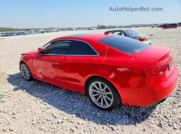 WAUM2AFR6GA027857 2016 AUDI A5 Red Задня ліва чверть