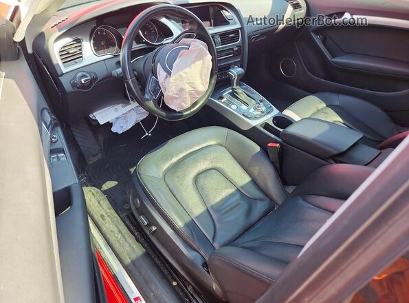 WAUM2AFR6GA027857 2016 AUDI A5 Red Вид панелі приладів