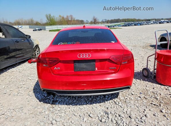 WAUM2AFR6GA027857 2016 AUDI A5 Red Вид ззаду
