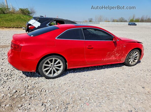 WAUM2AFR6GA027857 2016 AUDI A5 Red Задня права чверть