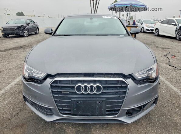WAUM2AFR7GA017063 2016 AUDI A5 Gray Front view